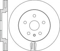 Rotor Disc, NIBK, 8J0 615 301, RN2044V, VAG (009762)