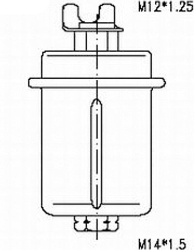 JS,, Petrol Filter (INJECTOR & CARBURETOR), 25313803, FS9079, HYUNDAI