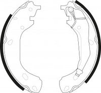 NIBK, Brake Shoes, FN0687,