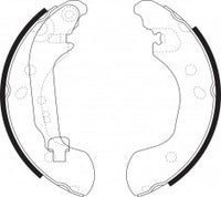 NIBK, Brake Shoes, S1020, FN1289, FMSI
