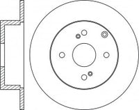 Rotor Disc, NIBK, 42431-02090, RN1190, TOYOTA (018940)