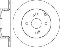 Rotor Disc, NIBK, 42431-02090, RN1190, TOYOTA (018940)