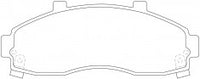 NIBK, Brake Pad, 0K72A-33-28Z, PN0664, KIA
