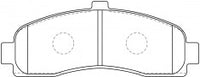 NIBK, Brake Pad, 572257B, PN2191, BENDIX EUR