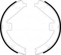 NIBK, Brake Shoes, S969-1595, FN0676, FMSI