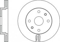 จานโรเตอร์, NIBK, 43512-12390, RN1245V, TOYOTA (018952)