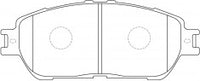 NIBK, Brake Pad, A-670K, PN1480, AKEBONO
