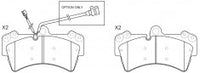 NIBK, Performance Brake Pads, D1014, , FMSI
