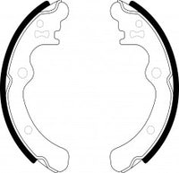 NIBK, Brake Shoes, NN-6011, FN7730, AKEBONO