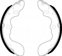 NIBK, Brake Shoes, K9919, FN9919, KASHIYAMA