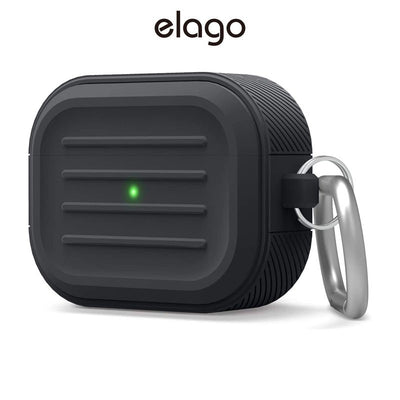 elago Armor Case သည် AP Pro နှင့် လိုက်ဖက်သော၊ အကြမ်းခံသော ပြုတ်ကျခြင်းကို ကာကွယ်ခြင်း၊ Shock Resistant၊ တာရှည်ခံ ဆီလီကွန်မှ ပြုလုပ်ထားသည့် [အမေရိကန် မူပိုင်ခွင့် မှတ်ပုံတင်ထားသော]