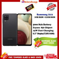 SAMSUNG GALAXY A12 3GB RAM 32GB ROM | แอนดรอยด์ 11
