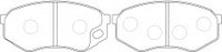 ผ้าเบรค NIBK, A-427K, PN3349, AKEBONO (018305)