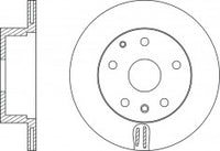 Rotor Disc, NIBK, LR011891, RN1610V, LAND ROVER (017773)
