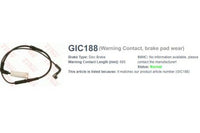 Wire-Sensor, TRW, 34 35 6 759 918, GIC188, BENTLEY (074162)