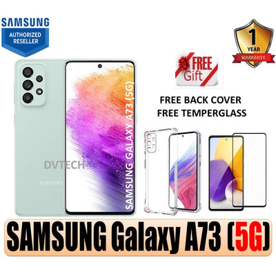 Samsung Galaxy A73 5G | (8GB 128GB) / (8GB 256GB) | 1 Year Local Samsung Warranty | FREE TEMPERGLASS & BACK COVER