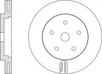 Rotor Disc, NIBK, 40206-3JA0A, RN1557V, INFINITI (018470)