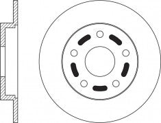 จานโรเตอร์, NIBK, GHT226251, RN1552, MAZDA (017976)