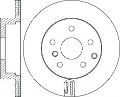 Rotor Disc, NIBK, LR031844, RN1939V, LAND ROVER (017767)
