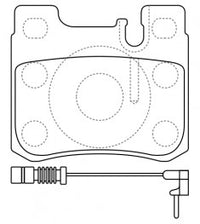 ผ้าเบรค NIBK, AN-7052K, PN0005W, AKEBONO (017806)