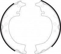 AKEBONO NIBK Brake Shoes NR-1012 FN2232