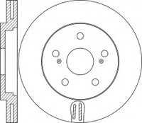 จานโรเตอร์, NIBK, 562423B, RN2056V, BENDIX (018569)