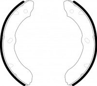 NIBK, Brake Shoes, NR-4019, FN4434, AKEBONO