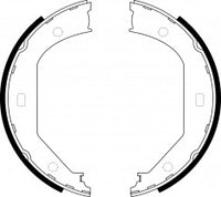 NIBK, Brake Shoes, 34 41 1 163 988, FN0560, BMW