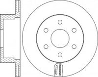 Rotor Disc, NIBK, , RN2104V, (016758)
