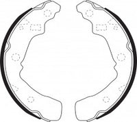NIBK, Brake Shoes, 04495-87705-000, FN0030, DAIHATSU