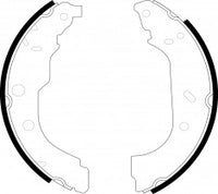 NIBK, Brake Shoes, 362319B, FN0549, BENDIX EUR