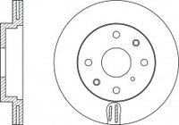 Rotor Disc, NIBK, 562210B, RN1102V, BENDIX (017720)