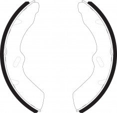 NIBK, Brake Shoes, 5814445A60, FN0635, HYUNDAI