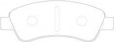 NIBK, Brake Pad, DB1923, PN0182, BENDIX AUS