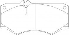 ဘရိတ် Pad၊ NIBK၊ DB239၊ PN0254၊ BENDIX AUS (017810)