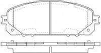NIBK, Brake Pad, DB2337, PN0848, BENDIX