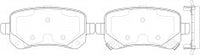 NIBK, Brake Pad, 7B0698451C, PN53002, AUDI