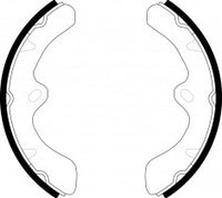 NIBK, Brake Shoes, K3409, FN3409, KASHIYAMA