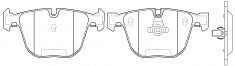 NIBK, Brake Pad, DB1499, PN0326, BENDIX AUS