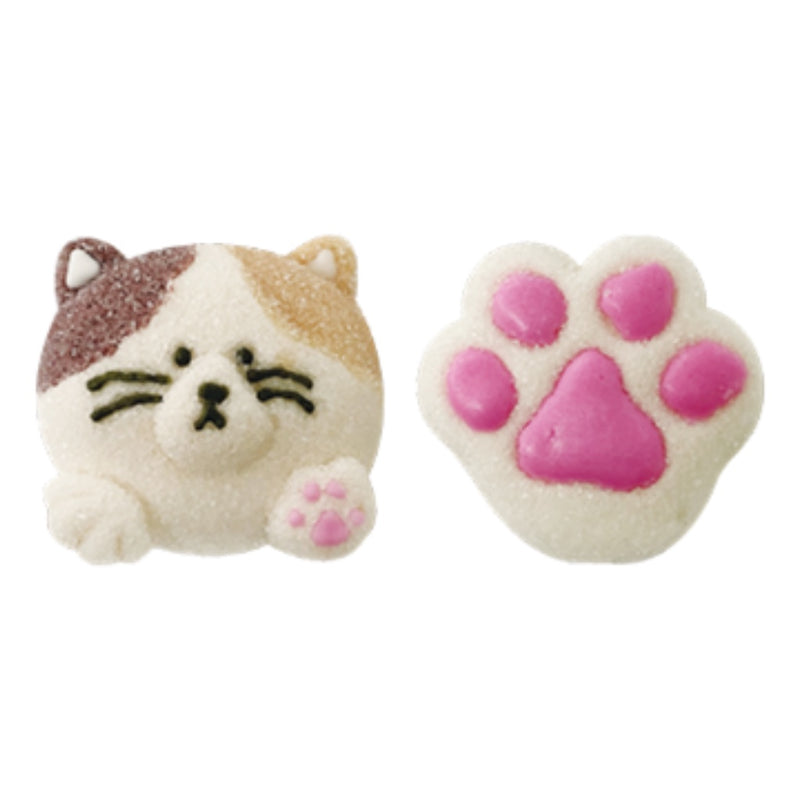Puppy and Kitty Marshmallow Fish Gelatin zero Fat for Hot cocoa or Coffee 30g