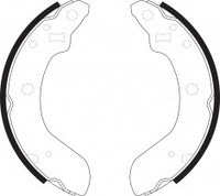 NIBK, Brake Shoes, NN5542, FN9967, AKEBONO