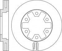 Rotor Disc, NIBK, 5861304870, RN1447V, ISUZU (018363)