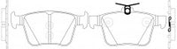 NIBK, Brake Pad, 8V0 698 451 A, PN33003, AUDI