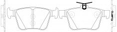 NIBK, Brake Pad, 8V0 698 451 A, PN33003, AUDI