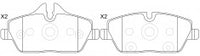 NIBK, Brake Pad, DB1782, PN0508, BENDIX AUS
