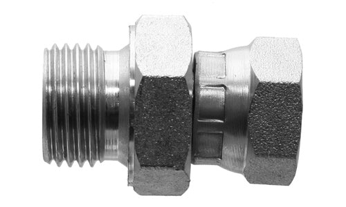 9015-24-20 - 1-1/2" Male BSPP x 1-1/4" Female BSPP Swivel - Steel Hydraulic Adapters (088437)