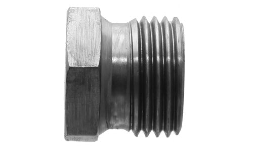 9030-40 - Hex Head Plug, 2-1/2" BSPP - Steel Hydraulic Adapters (088543)
