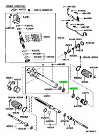 Oil Seal Power Steering, NOK 25.5x39.0x8 90310-25016 BP3761E