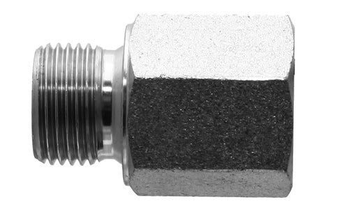 9036-16-16 - BSPP ตัวผู้ 1" x 1" ORB ตัวเมีย - อะแดปเตอร์ไฮดรอลิกเหล็ก (088613)