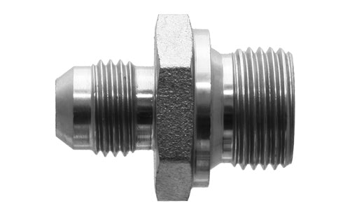 9067-10-26 - 5/8" Male JIC x M26x1.5 Male Metric - Steel Hydraulic Adapters (089481)